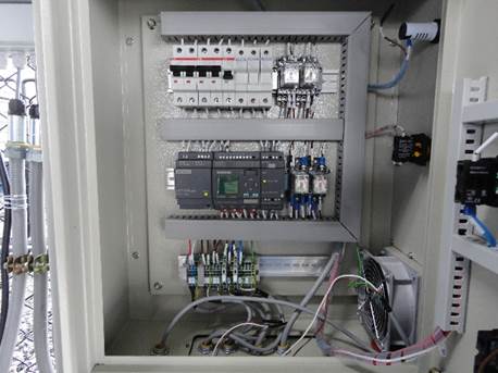 ระบบไฟฟ้าของระบบควบคุมการจ่ายแก๊ส (Electrical and Controlling wiring)